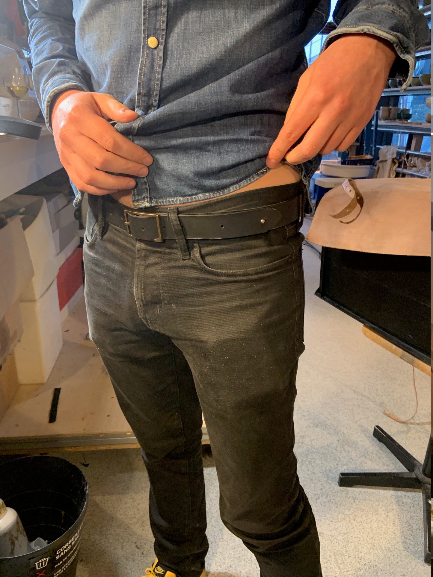 ATELIER CRÉATION DE CEINTURE SUR MESURE