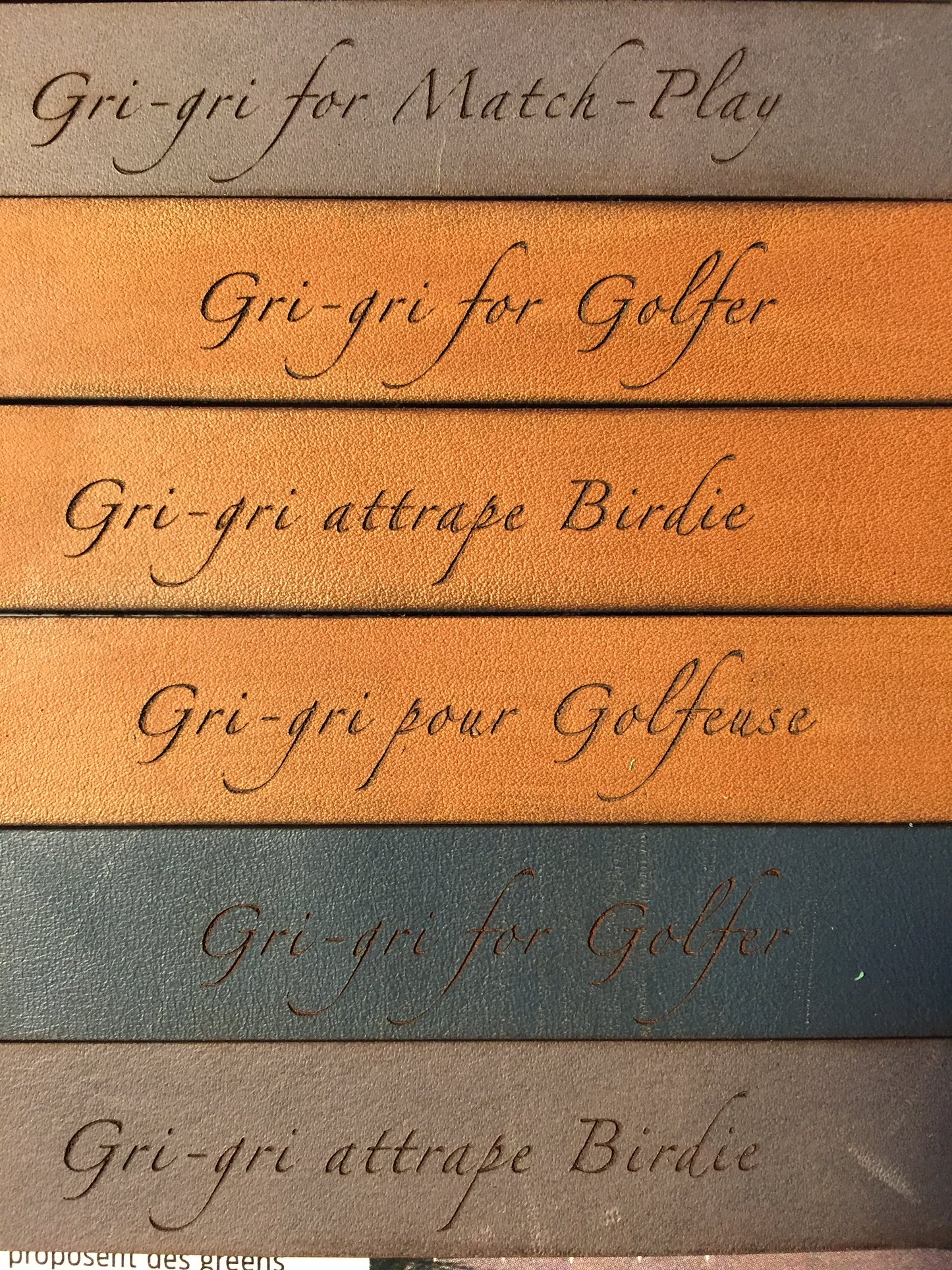 GRI-GRI pour GOLFEUR